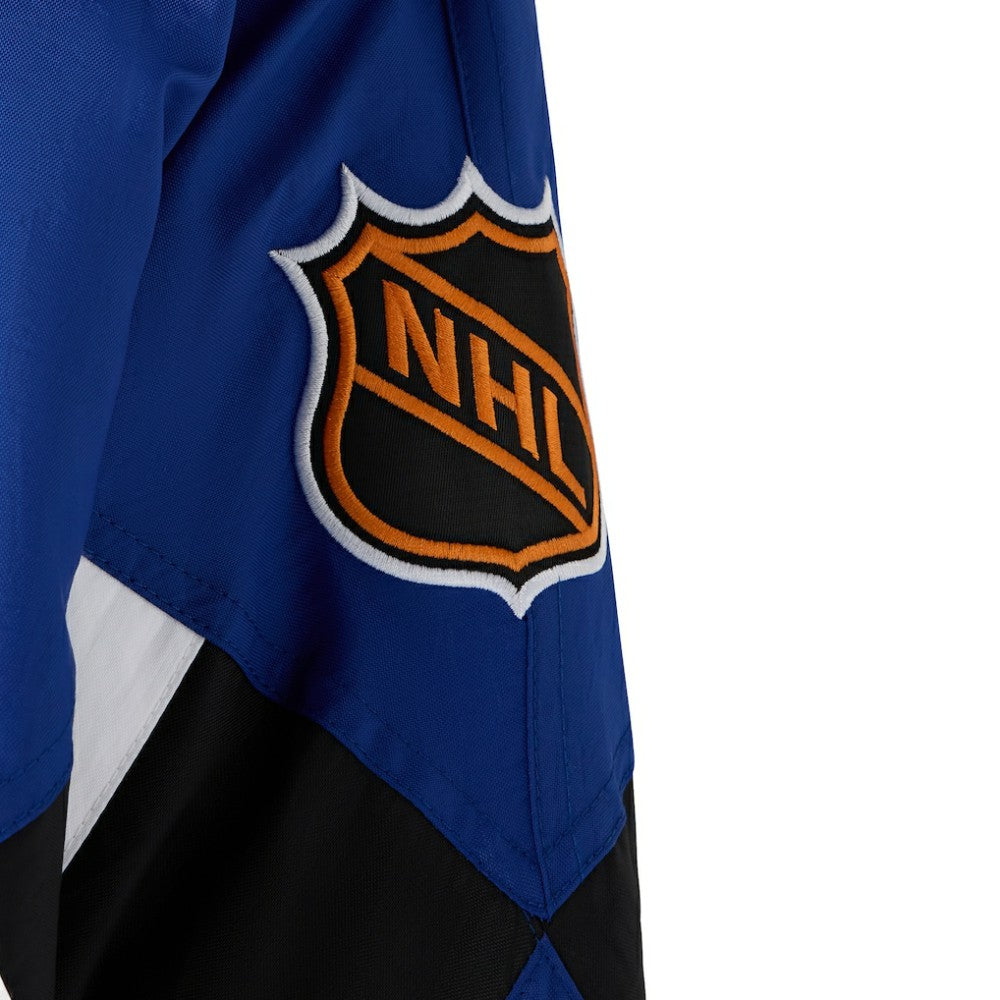 Toronto Maple Leafs OVO x Starter Half-Zip Hooded Jacket - Blue Jackets