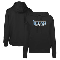 NHL Utah Levelwear Women's Adorn Etched Pullover Hoodie - Black Hoodies