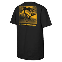 Pittsburgh Penguins Youth Atmosphere T-Shirt - Black T-shirts