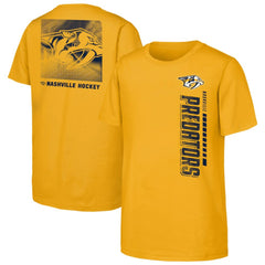 Nashville Predators Youth Atmosphere T-Shirt - Gold T-shirts