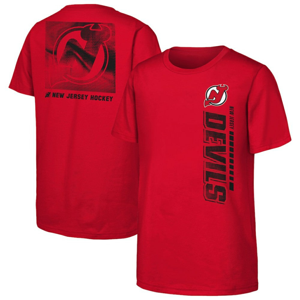 New Jersey Devils Youth Atmosphere T-Shirt - Red T-shirts