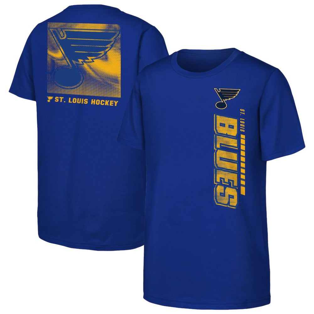 St. Louis Blues Youth Atmosphere T-Shirt - Blue T-shirts