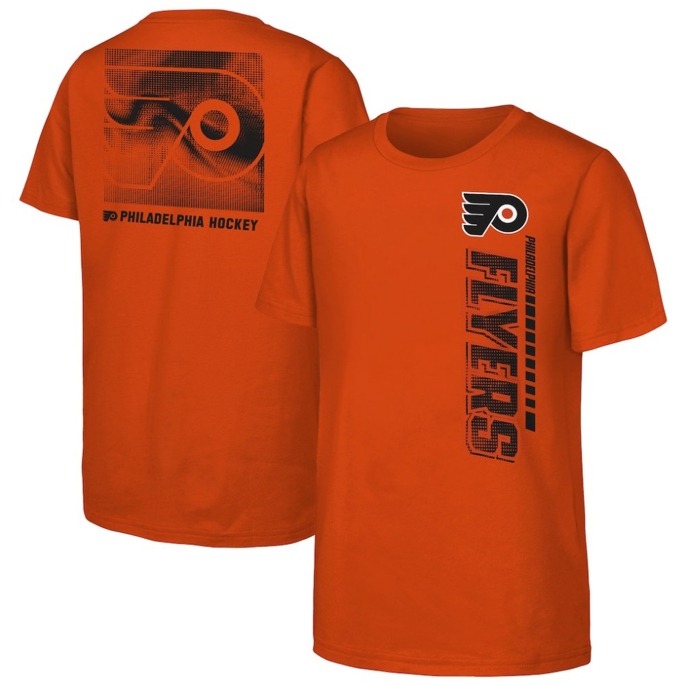Philadelphia Flyers Youth Atmosphere T-Shirt - Orange T-shirts