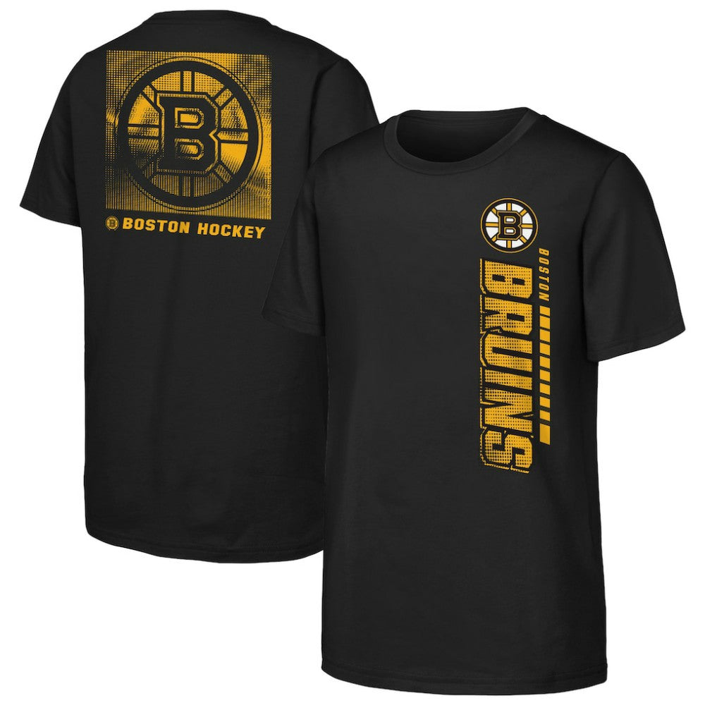 Boston Bruins Youth Atmosphere T-Shirt - Black T-shirts