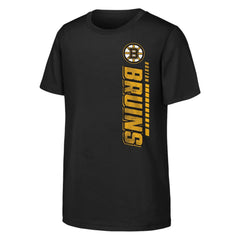 Boston Bruins Youth Atmosphere T-Shirt - Black T-shirts
