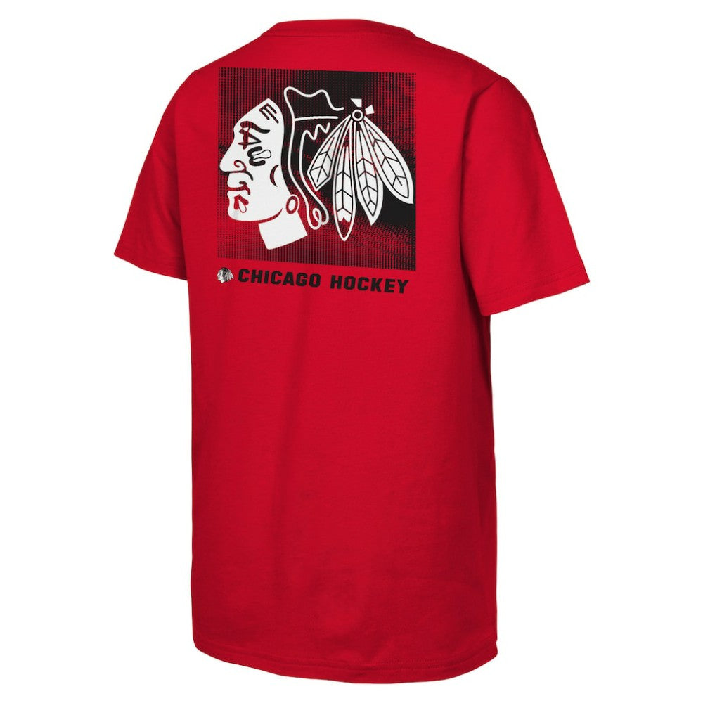 Chicago Blackhawks Youth Atmosphere T-Shirt - Red T-shirts