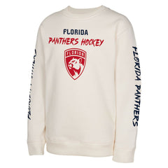 Florida Panthers Youth Star Power Pullover Sweatshirt - Cream Sweatshirts