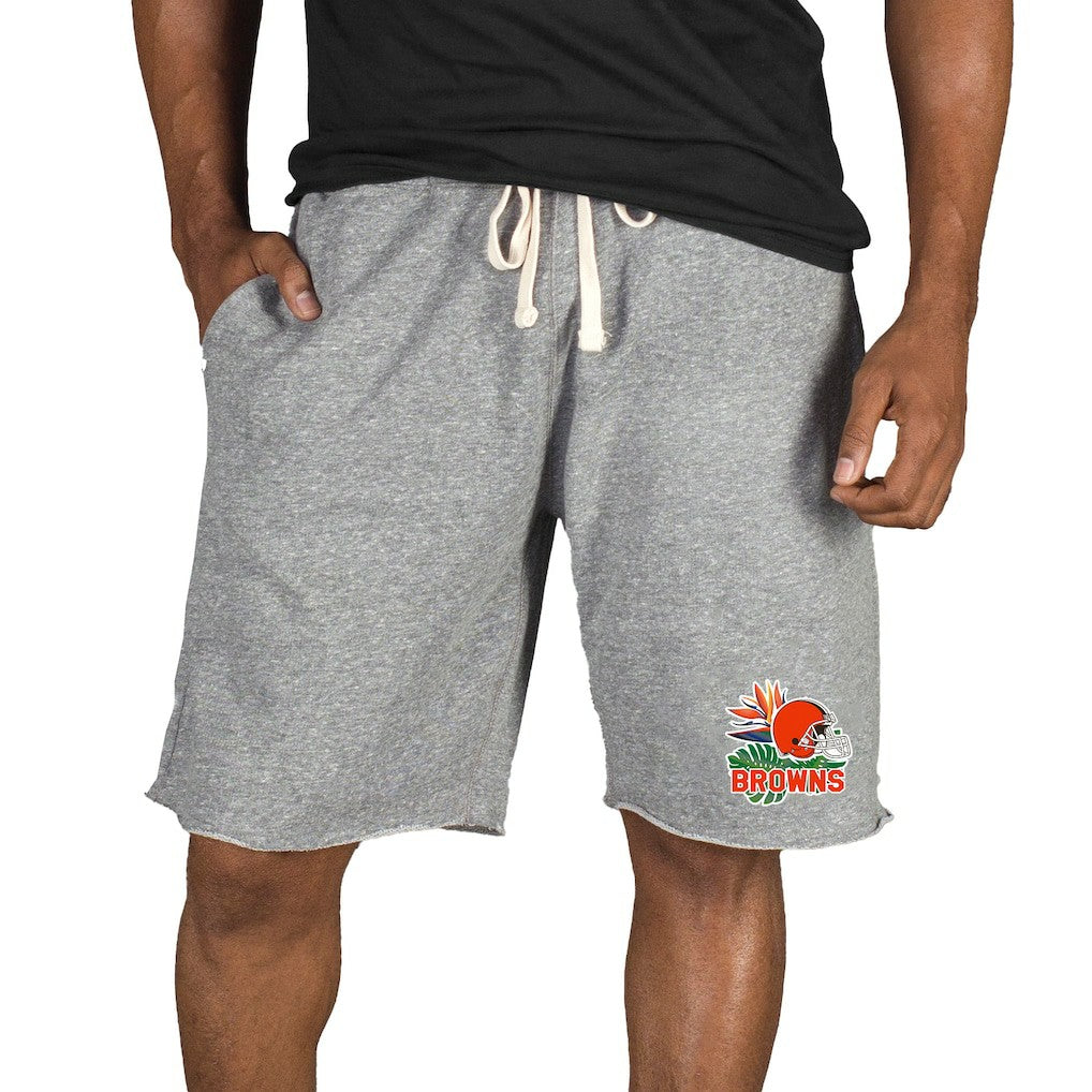 Cleveland Browns Concepts Sport Mainstream Tri-Blend Shorts - Gray outlet