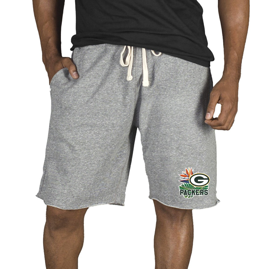 Green Bay Packers Concepts Sport Mainstream Tri-Blend Shorts - Gray on sale