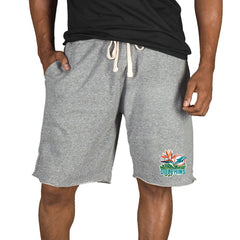 Miami Dolphins Concepts Sport Mainstream Tri-Blend Shorts - Gray outlet