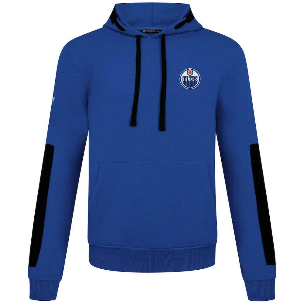 Edmonton Oilers Levelwear Bombay Pullover Hoodie - Royal Hoodies
