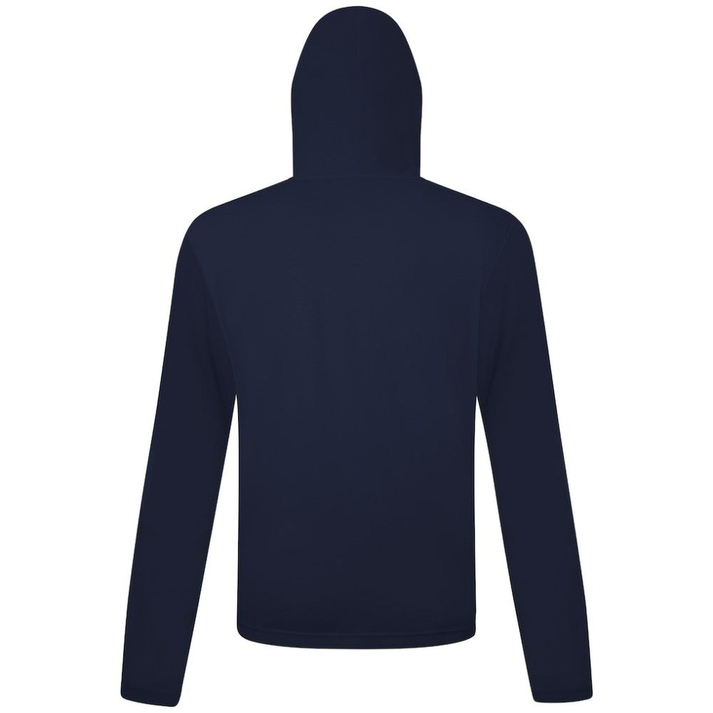 Edmonton Oilers Levelwear Anthem Ice Wall Pullover Hoodie - Navy Hoodies