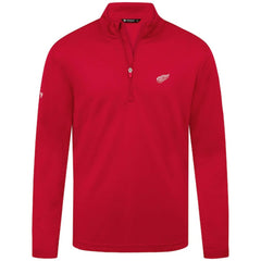 Detroit Red Wings Levelwear Heron Insignia Core Quarter-Zip Jacket - Red Jackets