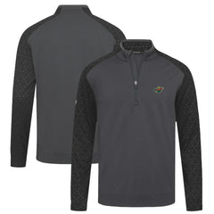 Minnesota Wild Levelwear Aztec Insignia Core Quarter-Zip Pullover Top - Charcoal Pullover
