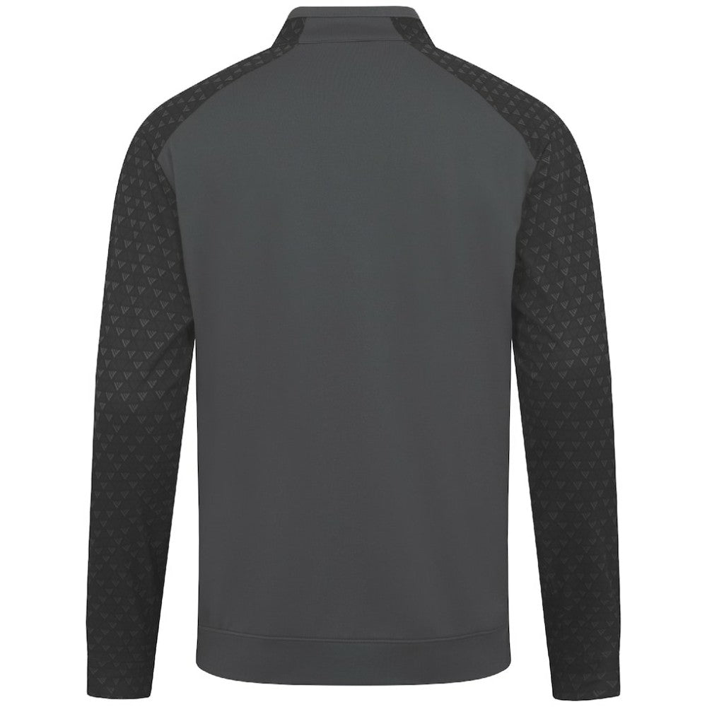 Minnesota Wild Levelwear Aztec Insignia Core Quarter-Zip Pullover Top - Charcoal Pullover