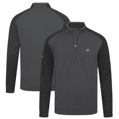 Dallas Stars Levelwear Aztec Insignia Core Quarter-Zip Pullover Top - Charcoal Pullover