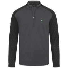 Dallas Stars Levelwear Aztec Insignia Core Quarter-Zip Pullover Top - Charcoal Pullover