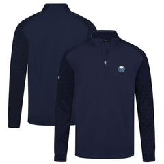 Buffalo Sabres Levelwear Aztec Insignia Core Quarter-Zip Pullover Top - Navy Pullover