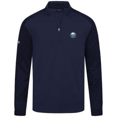 Buffalo Sabres Levelwear Aztec Insignia Core Quarter-Zip Pullover Top - Navy Pullover