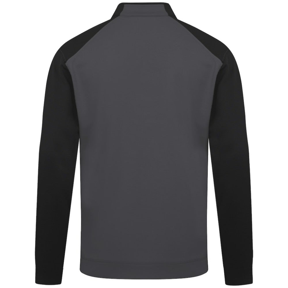 Minnesota Wild Levelwear Bayou Insignia Core Quarter-Zip Pullover Top - Charcoal Pullover