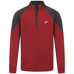 Detroit Red Wings Levelwear Cadet Insignia Core Quarter-Zip Pullover Top - Red Pullover