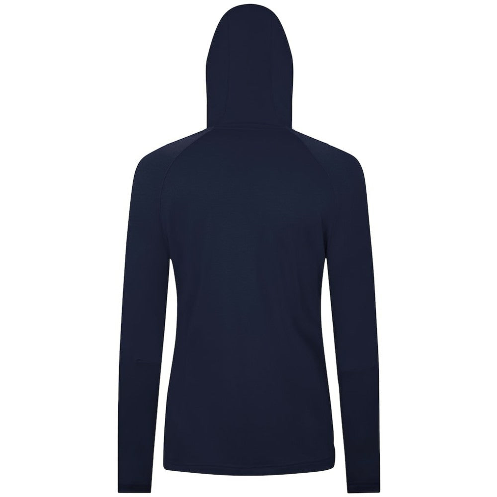 Winnipeg Jets Levelwear Women's Raven Insignia Core Quarter-Zip Jacket - Navy Jackets