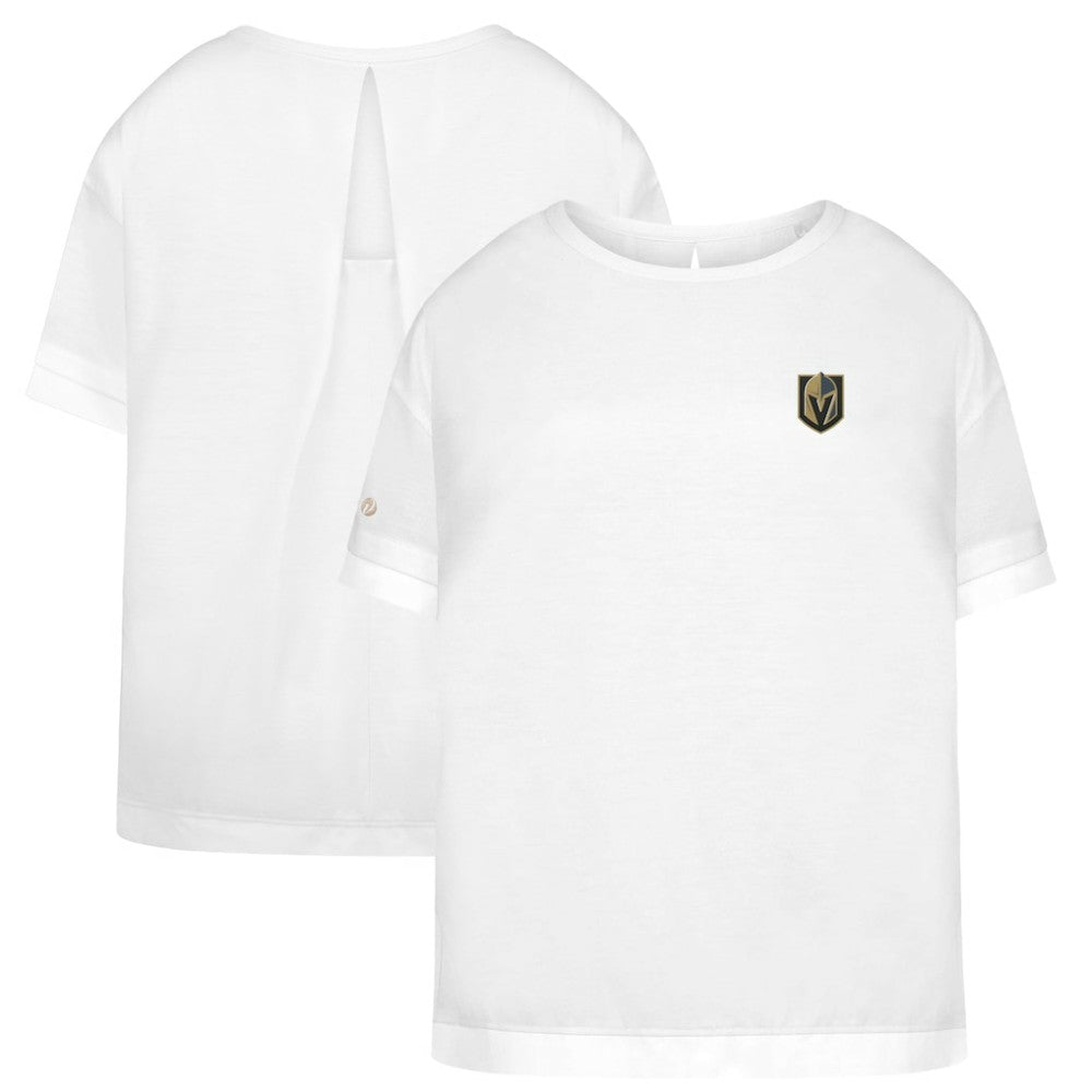 Vegas Golden Knights Levelwear Women's Tulip Primary Logo T-Shirt - White T-shirts