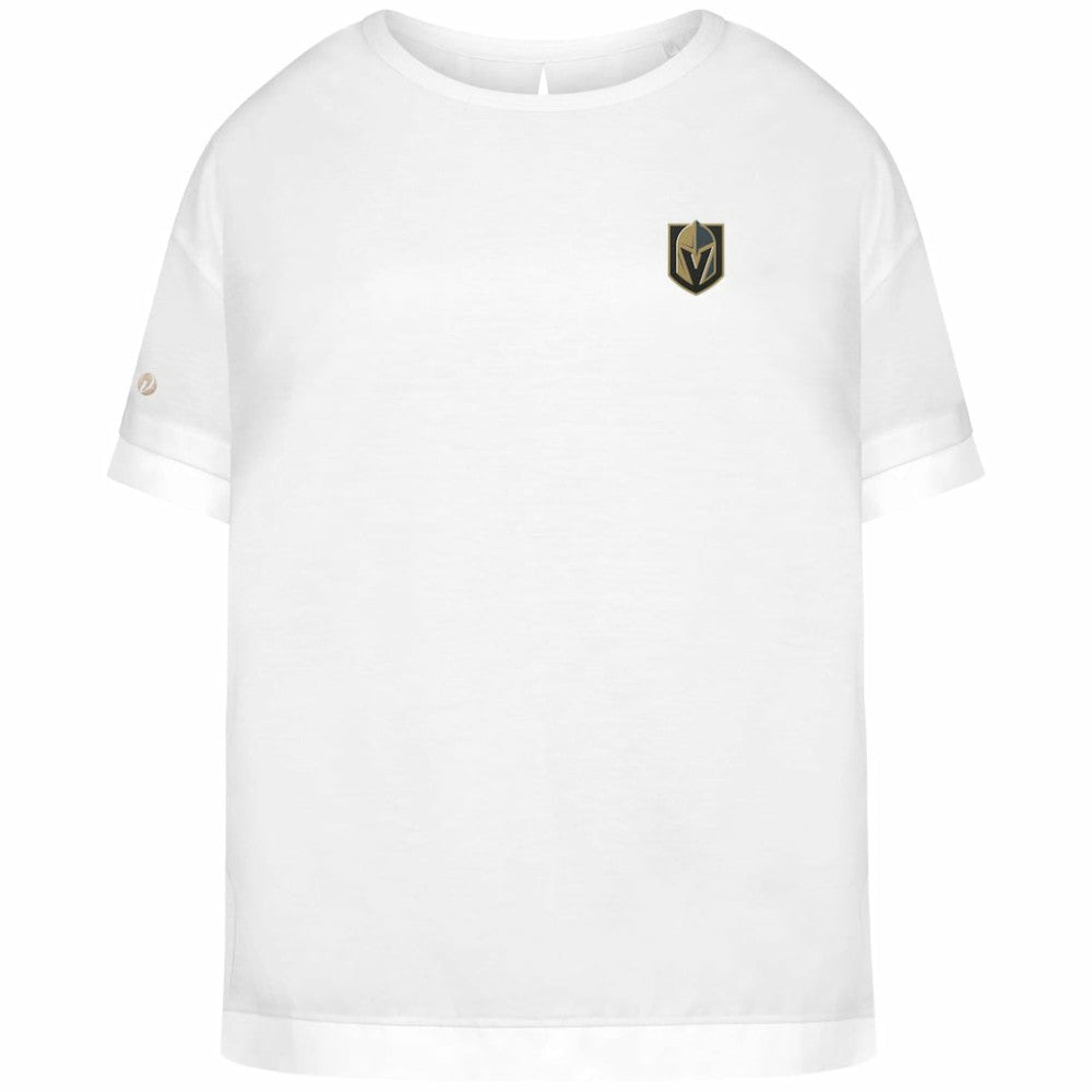 Vegas Golden Knights Levelwear Women's Tulip Primary Logo T-Shirt - White T-shirts