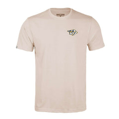Nashville Predators Levelwear Richmond Stained Glass T-Shirt - Khaki T-shirts