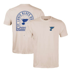 St. Louis Blues Levelwear Richmond Stained Glass T-Shirt - Khaki T-shirts