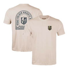 Vegas Golden Knights Levelwear Richmond Stained Glass T-Shirt - Khaki T-shirts
