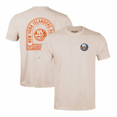 New York Islanders Levelwear Richmond Stained Glass T-Shirt - Khaki T-shirts