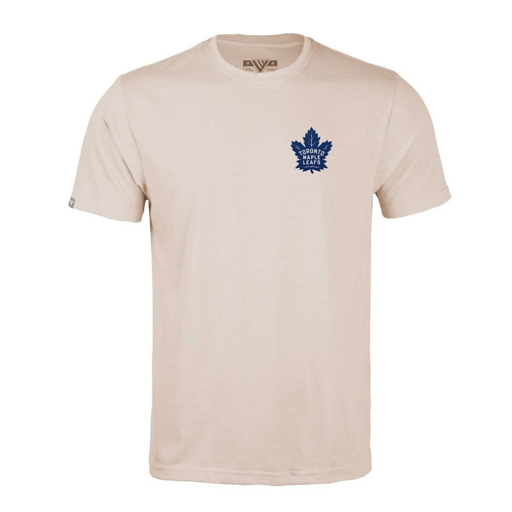 Toronto Maple Leafs Levelwear Richmond Stained Glass T-Shirt - Khaki T-shirts