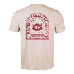 Montreal Canadiens Levelwear Richmond Stained Glass T-Shirt - Khaki T-shirts