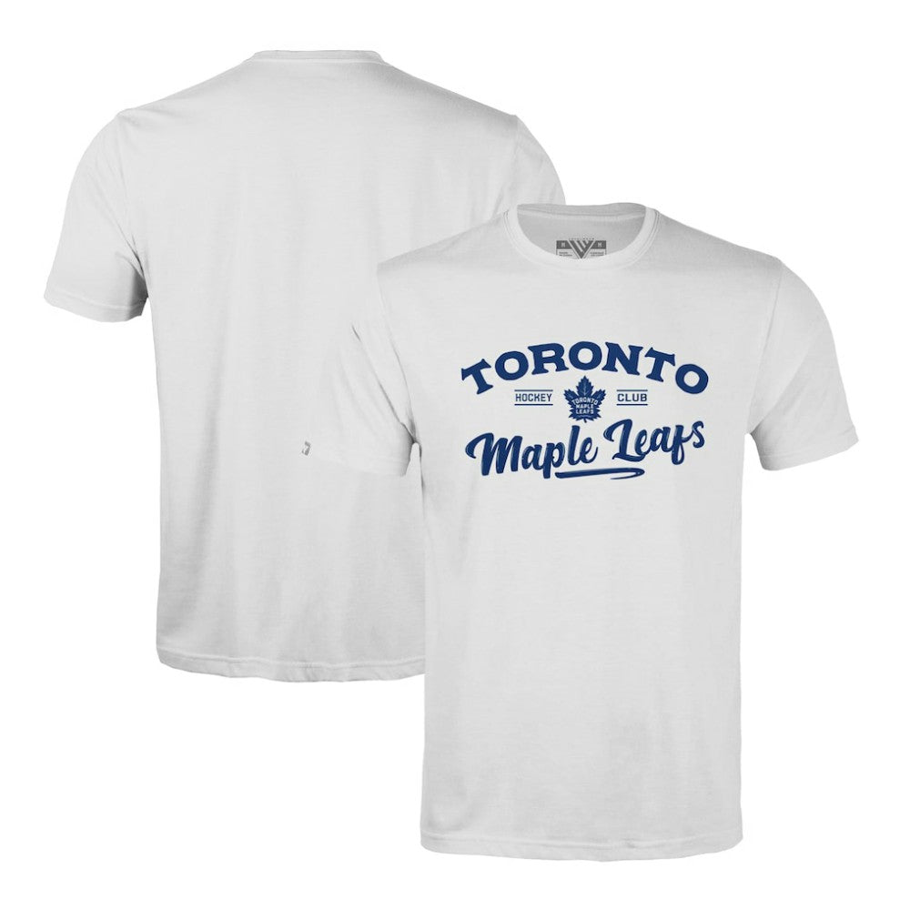 Toronto Maple Leafs Levelwear Richmond Ice Wall T-Shirt - White T-shirts