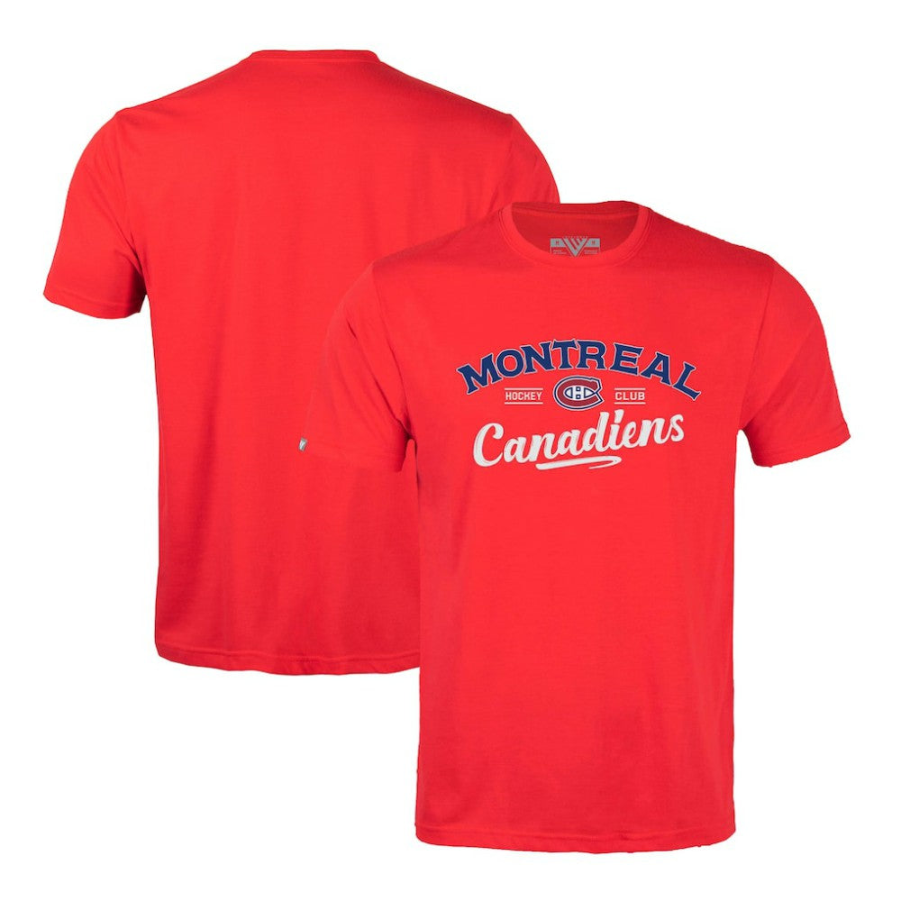 Montreal Canadiens Levelwear Richmond Ice Wall T-Shirt - Red T-shirts