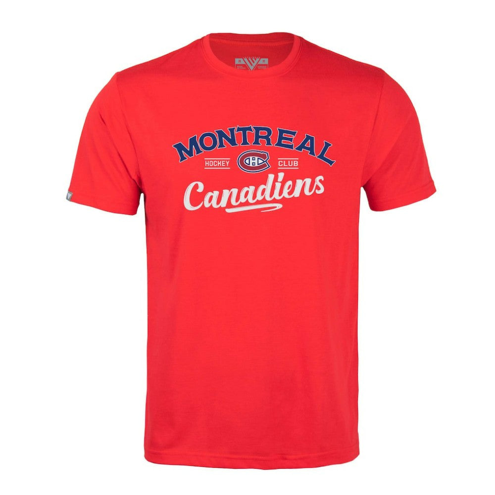 Montreal Canadiens Levelwear Richmond Ice Wall T-Shirt - Red T-shirts