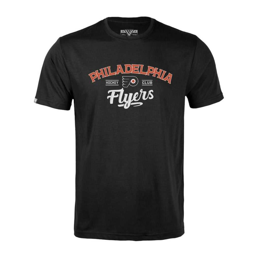 Philadelphia Flyers Levelwear Richmond Ice Wall T-Shirt - Black T-shirts