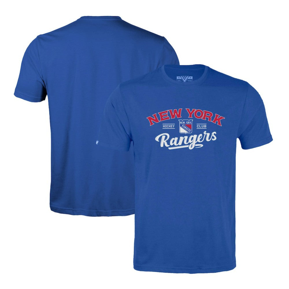 New York Rangers Levelwear Richmond Ice Wall T-Shirt - Blue T-shirts