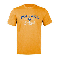 Buffalo Sabres Levelwear Richmond Ice Wall T-Shirt - Gold T-shirts