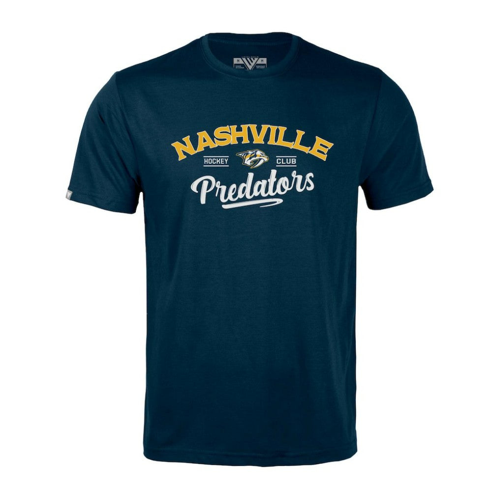 Nashville Predators Levelwear Richmond Ice Wall T-Shirt - Navy T-shirts
