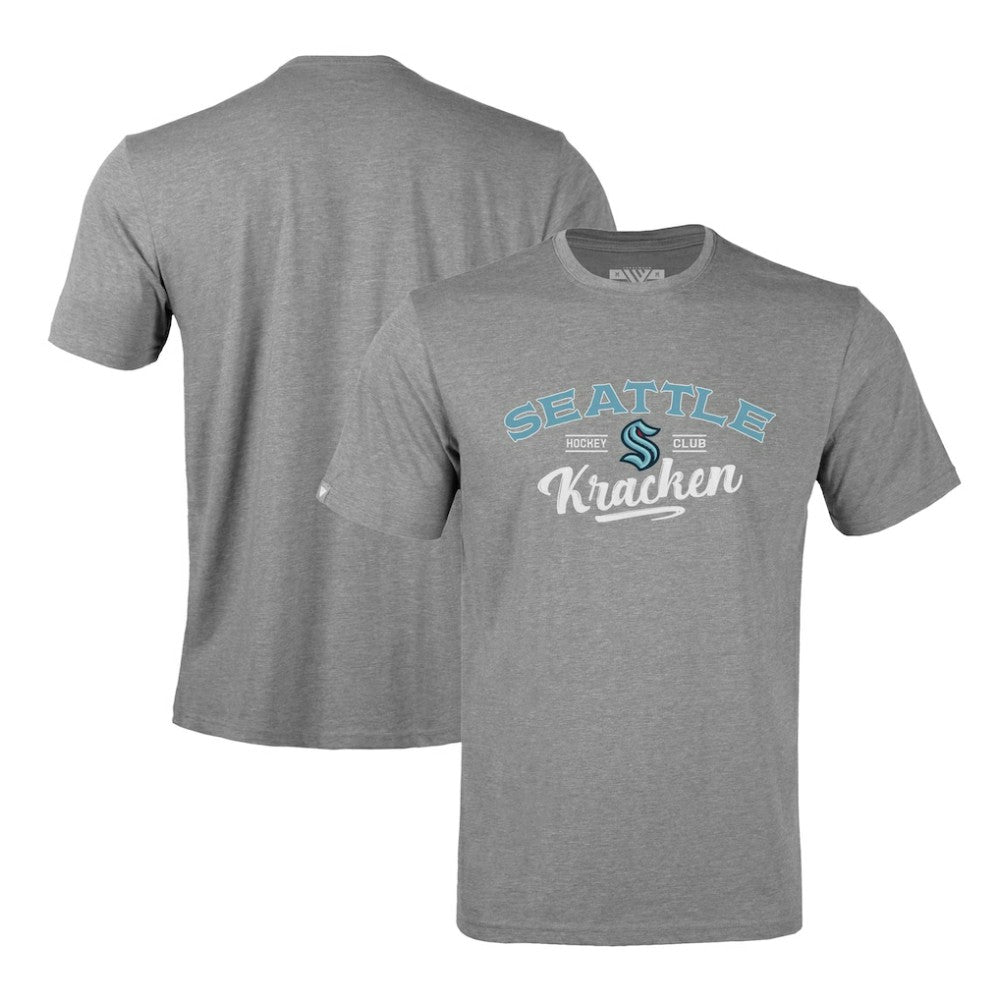 Seattle Kraken Levelwear Richmond Ice Wall T-Shirt - Gray T-shirts