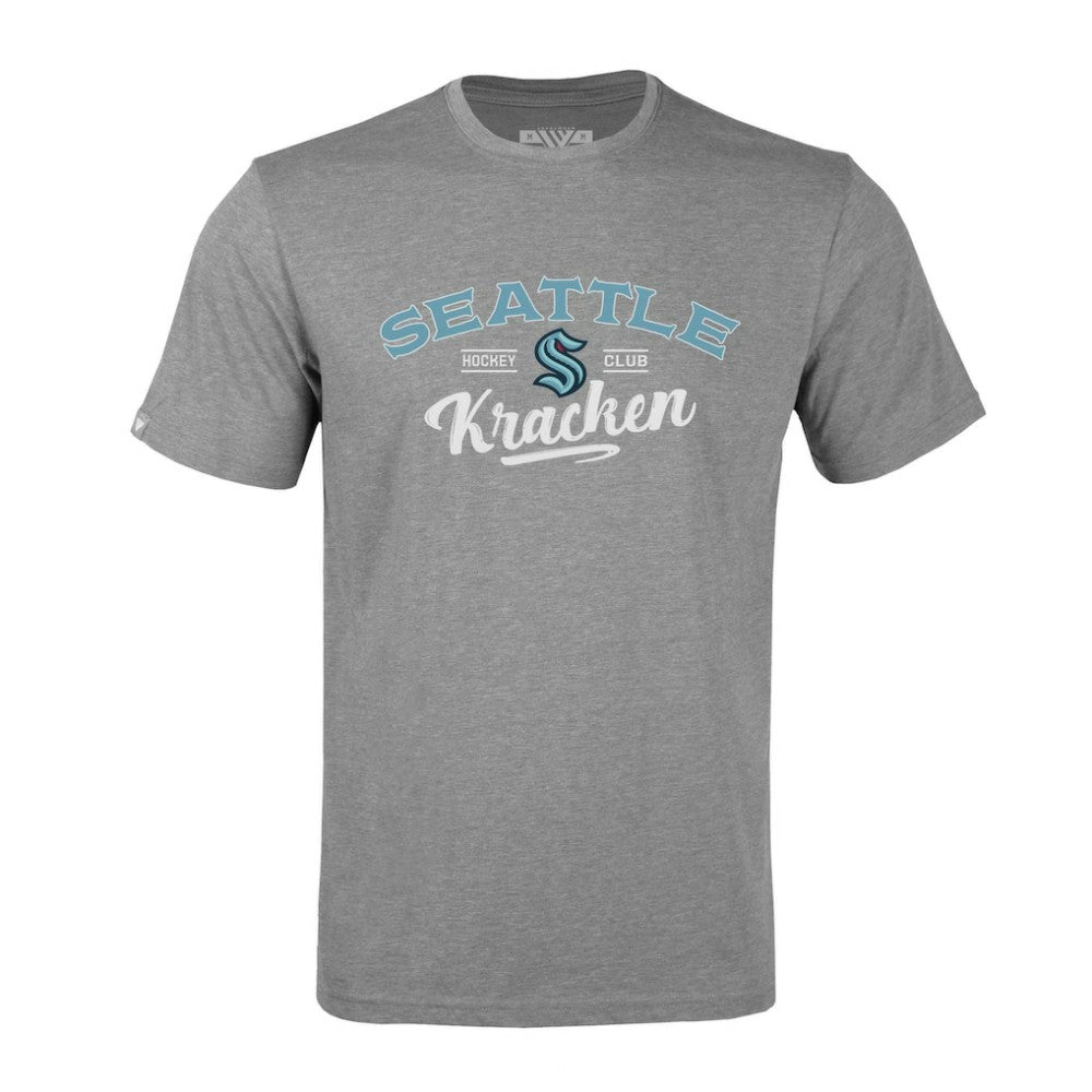 Seattle Kraken Levelwear Richmond Ice Wall T-Shirt - Gray T-shirts
