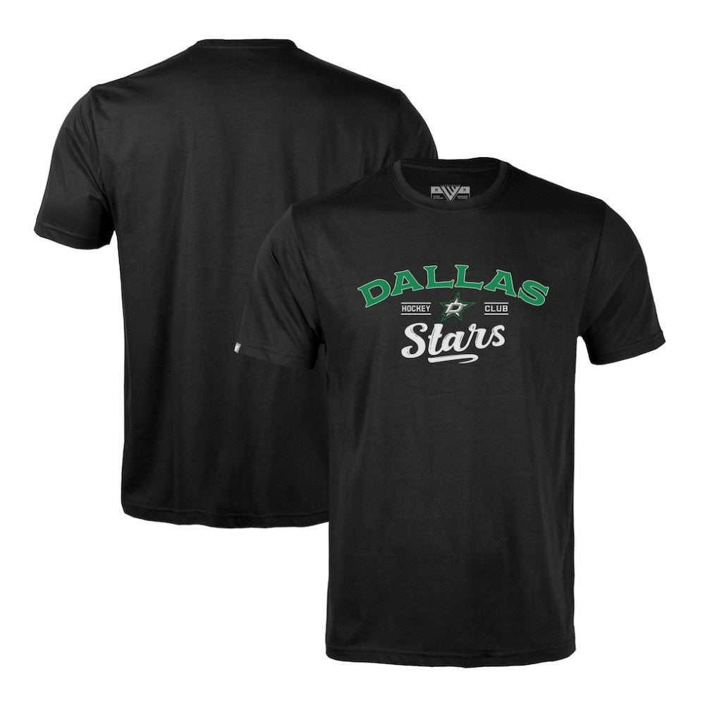 Dallas Stars Levelwear Richmond Ice Wall T-Shirt - Black T-shirts