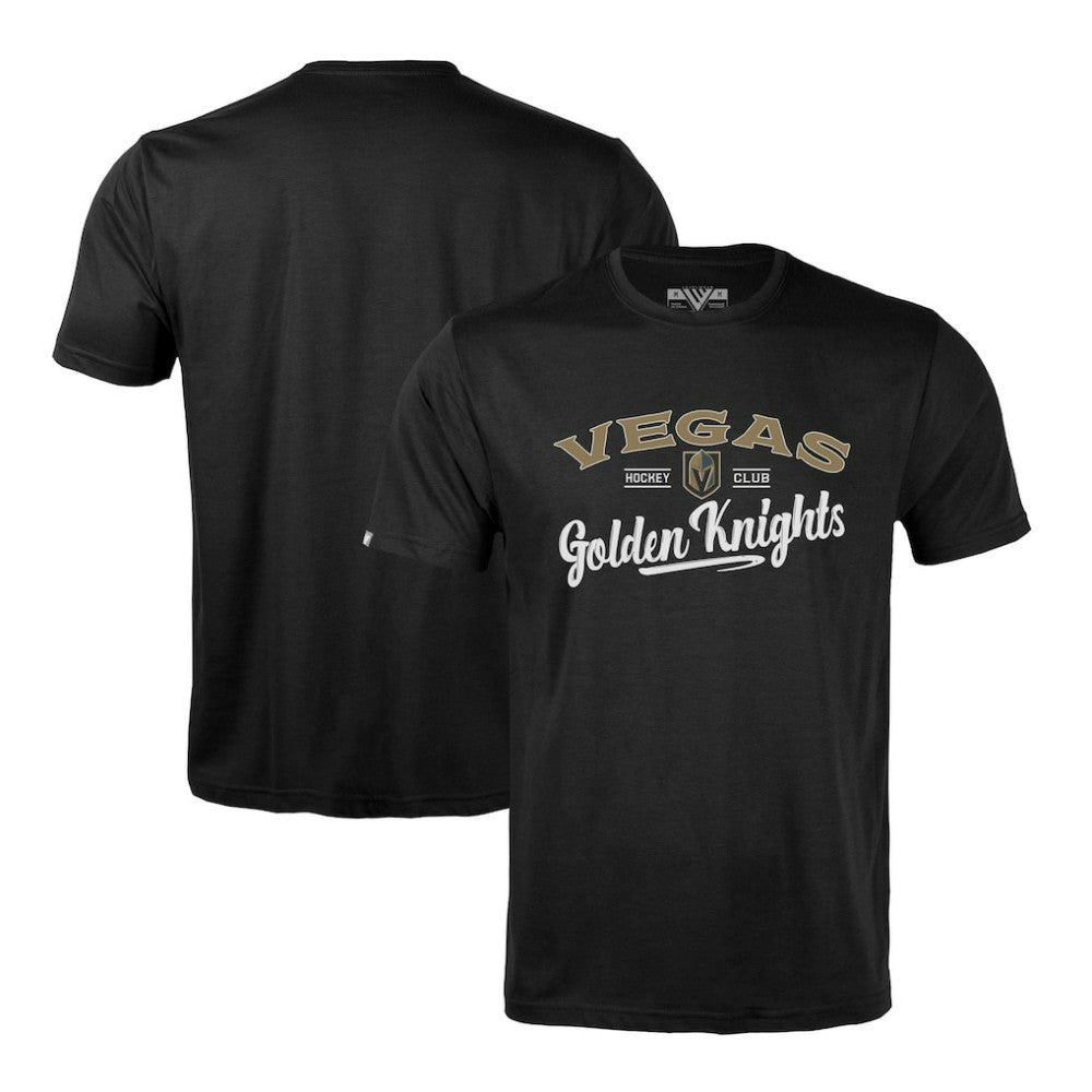Vegas Golden Knights Levelwear Richmond Ice Wall T-Shirt - Black T-shirts