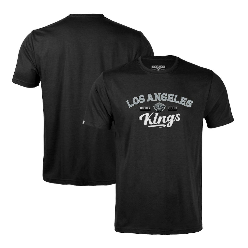 Los Angeles Kings Levelwear Richmond Ice Wall T-Shirt - Black T-shirts