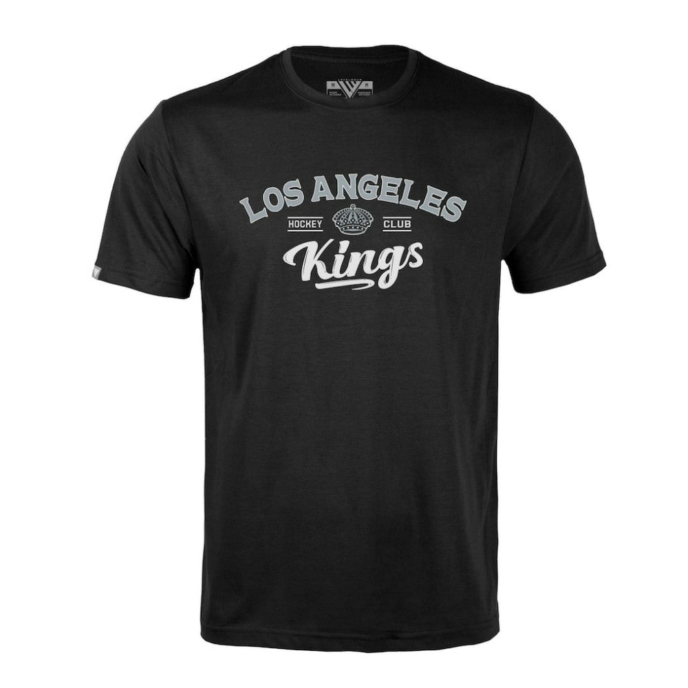 Los Angeles Kings Levelwear Richmond Ice Wall T-Shirt - Black T-shirts