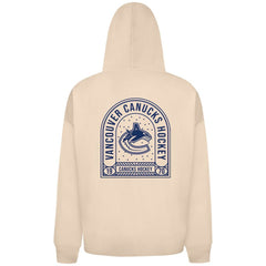 Vancouver Canucks Levelwear Uphill Stained Glass Full-Zip Hoodie Jacket - Khaki Hoodies