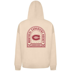 Montreal Canadiens Levelwear Uphill Stained Glass Full-Zip Hoodie Jacket - Khaki Hoodies