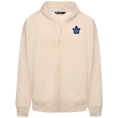 Toronto Maple Leafs Levelwear Uphill Stained Glass Full-Zip Hoodie Jacket - Khaki Hoodies